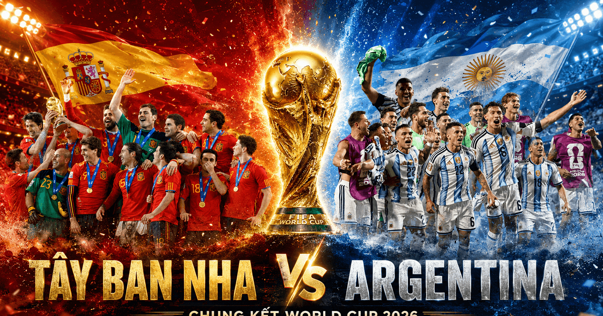 Nhận định chung kết World Cup 2026: Tây Ban Nha vs Argentina cùng OK9